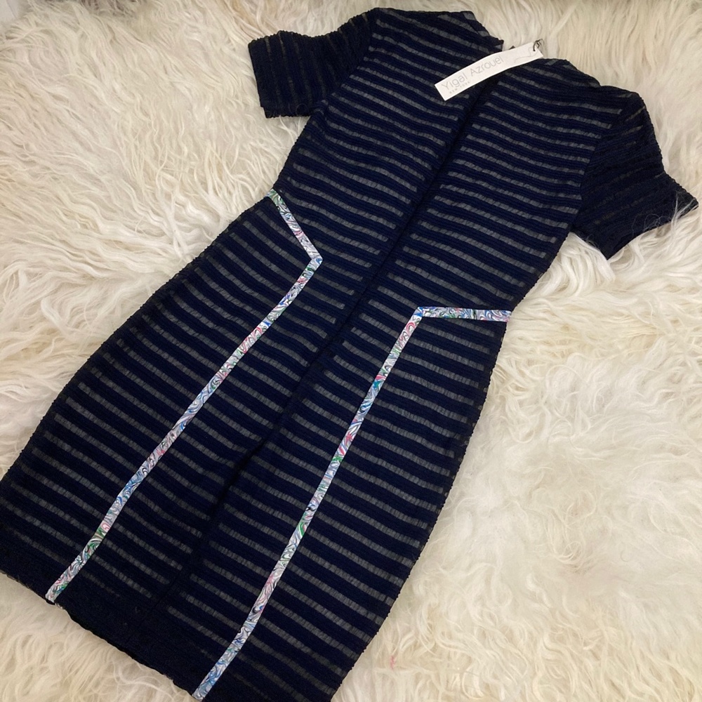 YIGAL AZROUËL Striped Mini Dress - Picture 10 of 11
